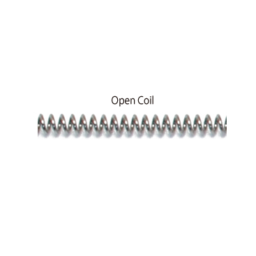 STAINLESS STEEL OPEN COIL SPRINGS