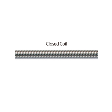 STAINLESS STEEL CLOSED COIL SPRINGS